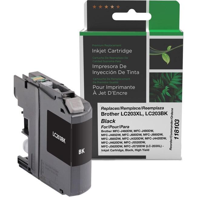 Clover Technologies Remanufactured Ink Cartridge - Alternative for Brother - Black