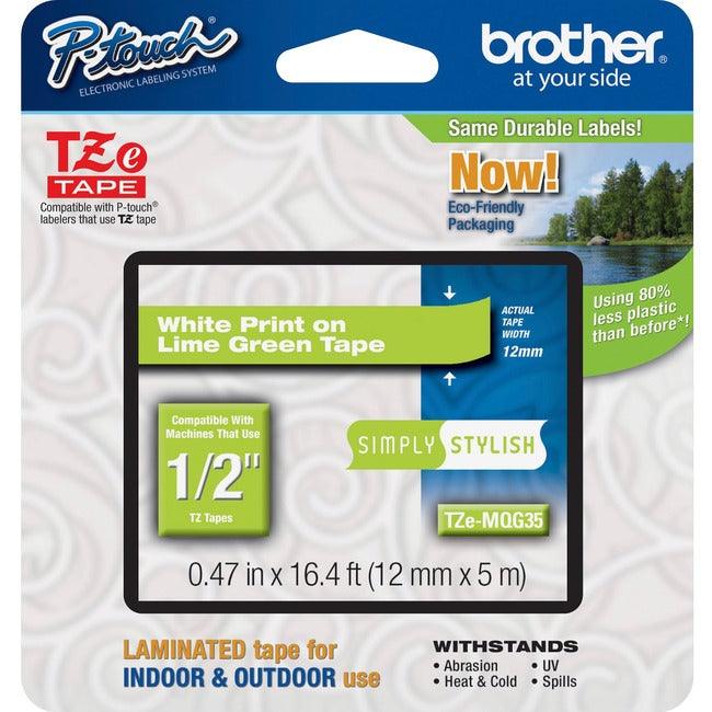 Brother PTouch 1/2" Laminated TZe Tape