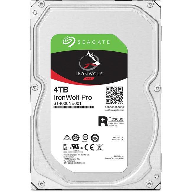 Seagate IronWolf Pro ST4000NE001 4 TB Hard Drive - 3.5" Internal - SATA (SATA/600)