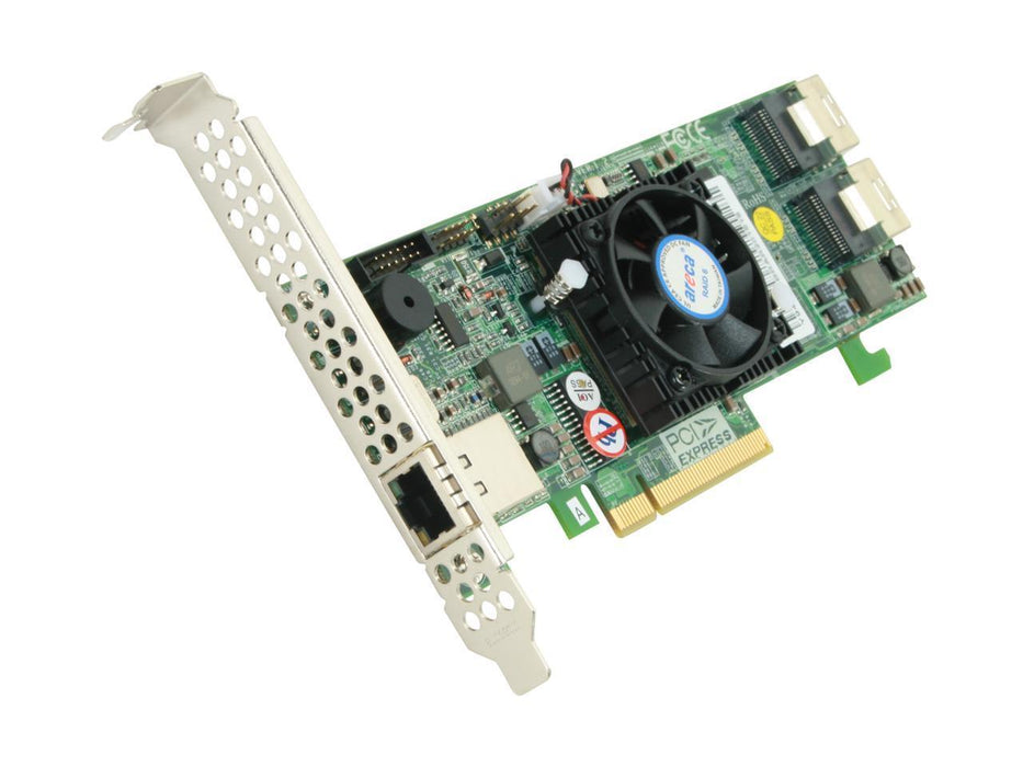 Areca Tech 8 Ports Pcie To Sas Raid Adapters