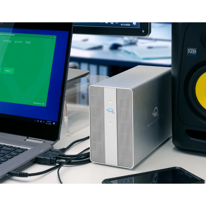 OWC Mercury Elite Pro Dual with 3-Port Hub 8TB SSD