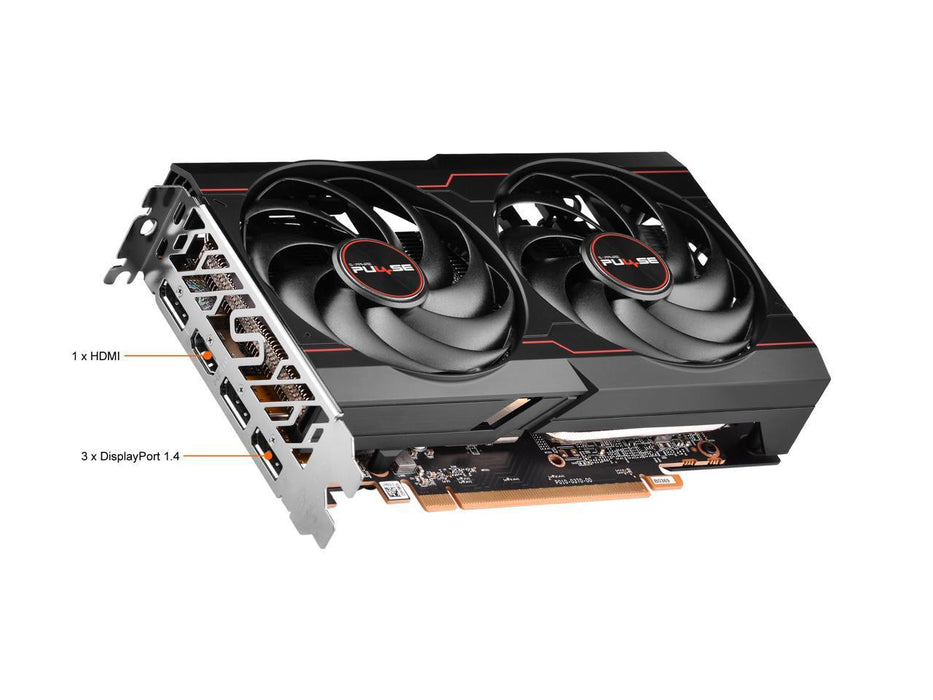 Althon Sapphire Pulse Amd Radeon Rx 6600 Gaming 8gb Gddr6 Hdmi / Triple Dp