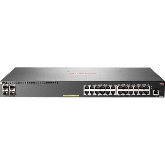 Aruba 2930F 24G PoE+ 4SFP+ TAA-compliant Switch