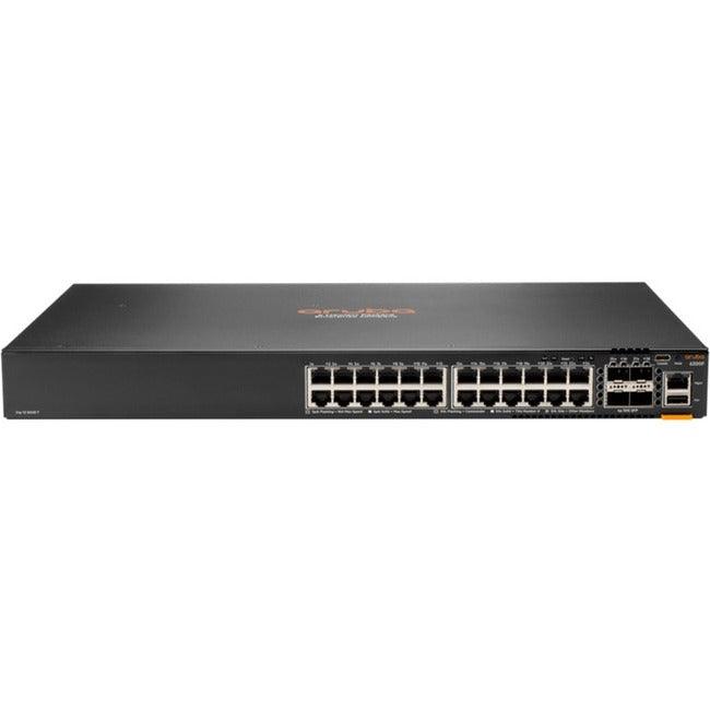 Aruba 6300F 24-port 1GbE and 4-port SFP56 Switch