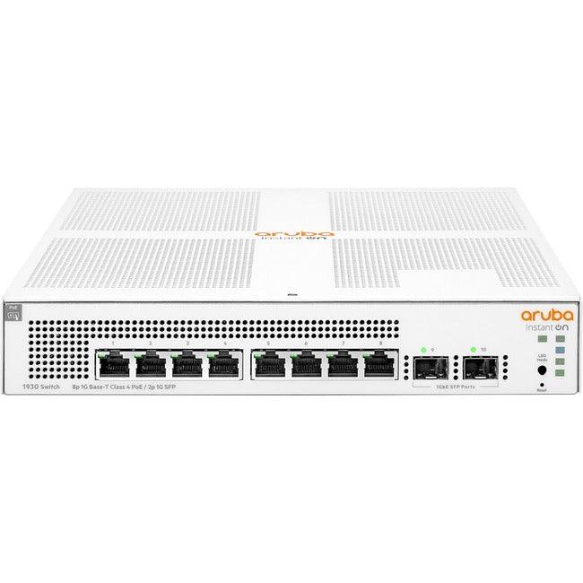 Aruba Instant On 1930 8G Class4 PoE 2SFP 124W Switch