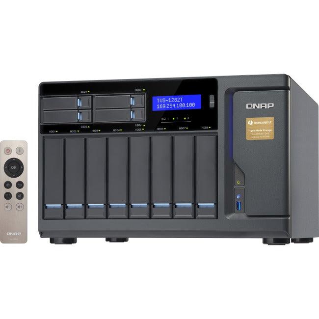 QNAP Turbo NAS TVS-1282T-I7-64G SAN/NAS/DAS Storage System