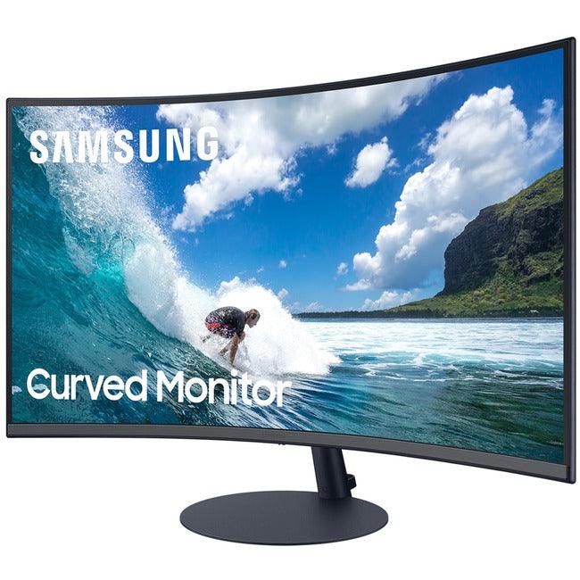 Samsung C32T550FDN 32" Full HD Gaming LCD Monitor - 16:9 - Dark Blue Gray