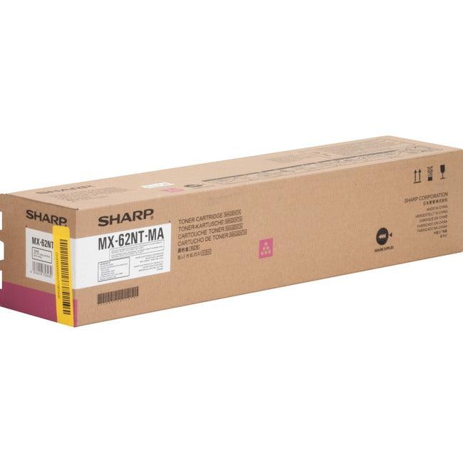 Sharp MX62NTMA Original Toner Cartridge - Magenta