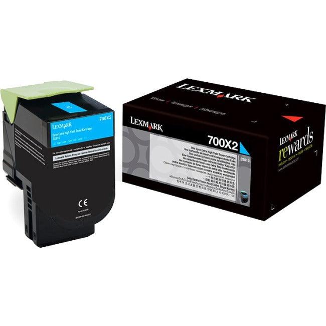 Lexmark Unison 700X2 Toner Cartridge - Cyan