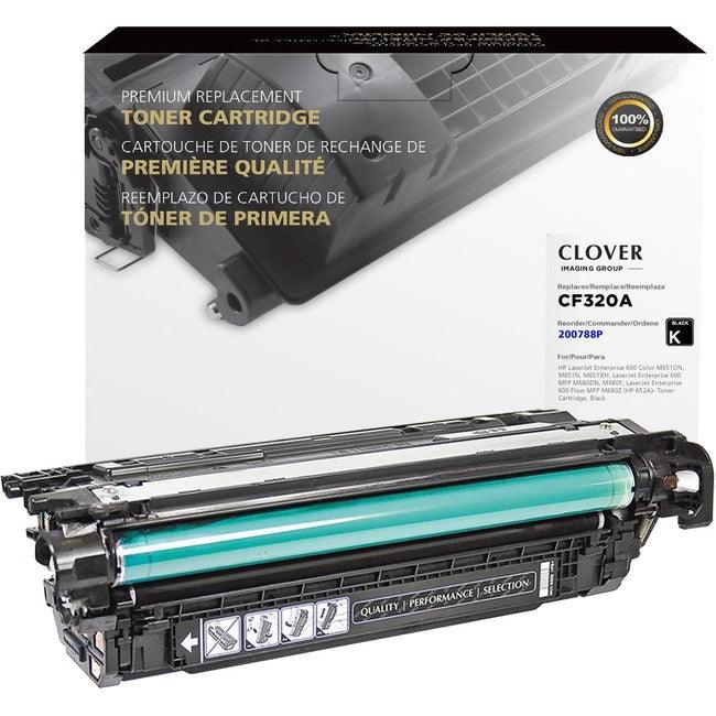 Clover Technologies Remanufactured Toner Cartridge - Alternative for HP 652A - Black