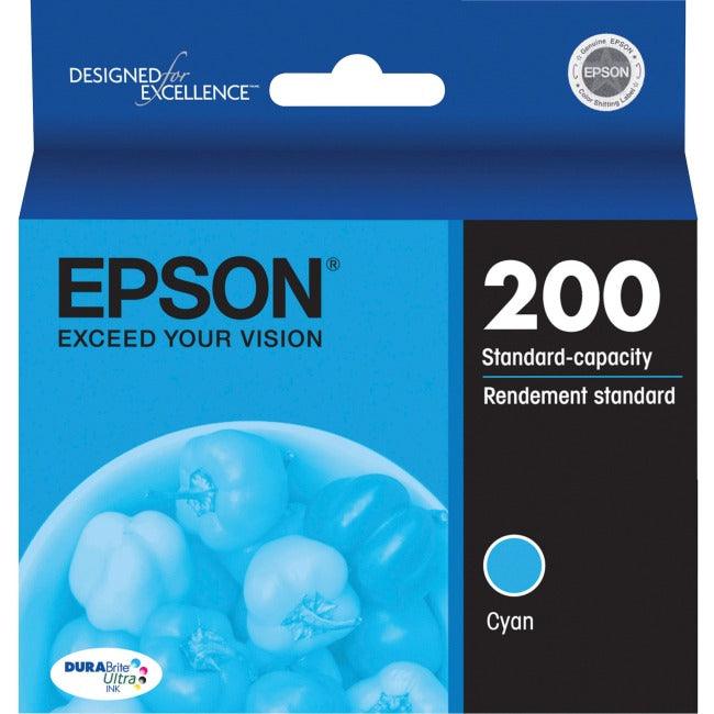 Epson DURABrite Ultra 200 Original Ink Cartridge - Cyan