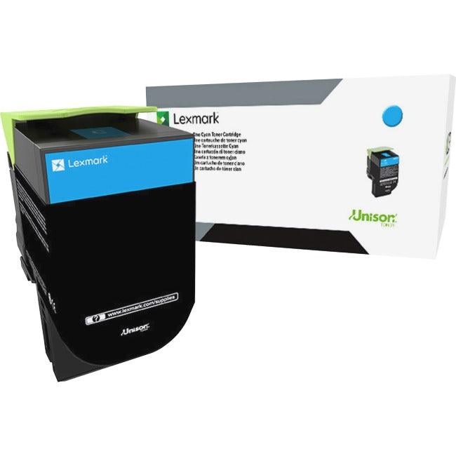 Lexmark Unison 800S2 Toner Cartridge - Cyan