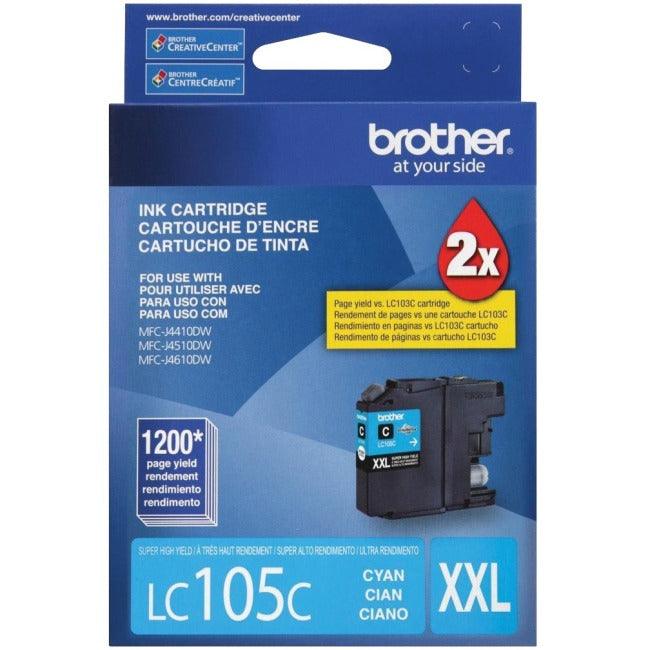 Brother Innobella LC105CS Original Ink Cartridge - Cyan