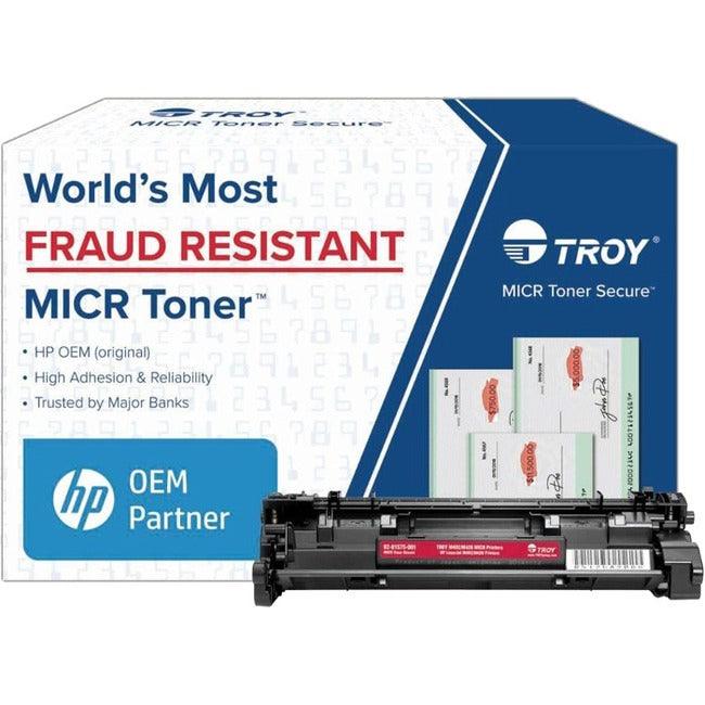 Troy Toner Secure Original MICR Toner Cartridge - Alternative for Troy, HP - Black