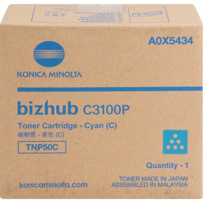 Konica Minolta TNP50C Original Toner Cartridge - Cyan