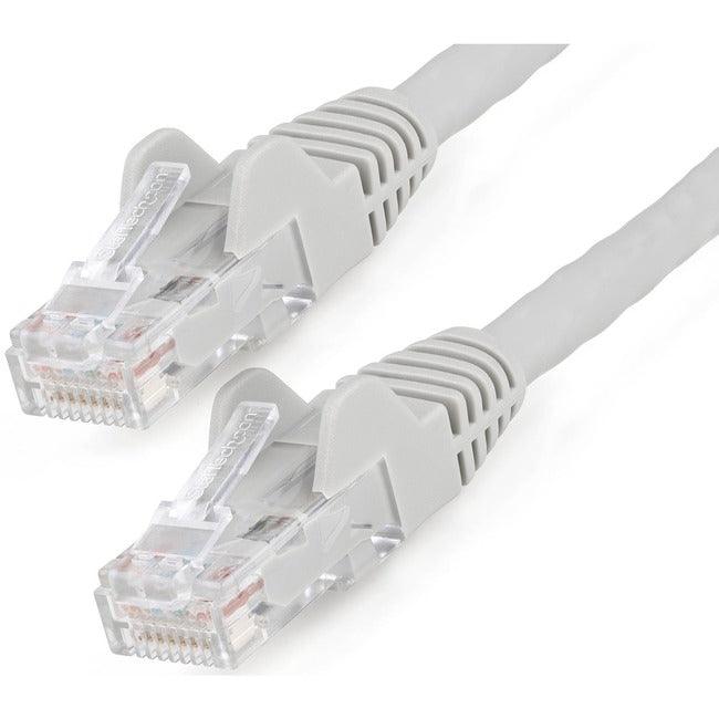 StarTech.com 30ft (9m) CAT6 Ethernet Cable, LSZH (Low Smoke Zero Halogen) 10 GbE Snagless 100W PoE UTP RJ45 Gray Network Patch Cord, ETL