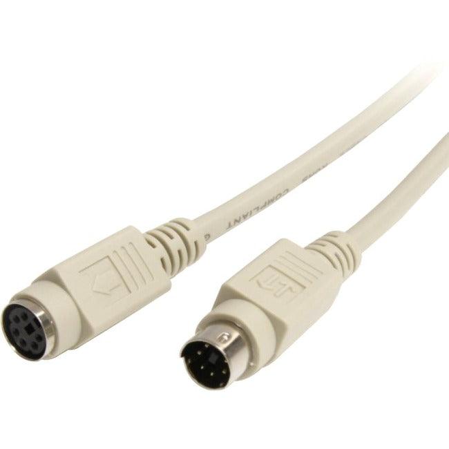 StarTech.com StarTech.com PS/2 keyboard or mouse extension cable - keyboard (m) - mouse (f) - 6 ft