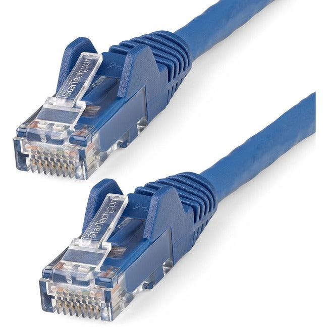 StarTech.com 30ft (9m) CAT6 Ethernet Cable, LSZH (Low Smoke Zero Halogen) 10 GbE Snagless 100W PoE UTP RJ45 Blue Network Patch Cord, ETL