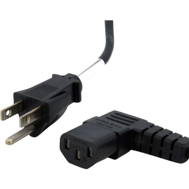 StarTech.com 6 ft Standard Computer Power Cord - NEMA 5-15P to Right Angle C13