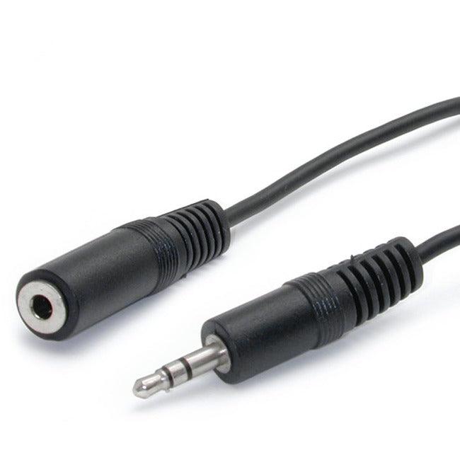 StarTech.com StarTech.com - Audio cable - mini-phone stereo 3.5 mm (F) - mini-phone stereo 3.5 mm (M) - 1.8 m