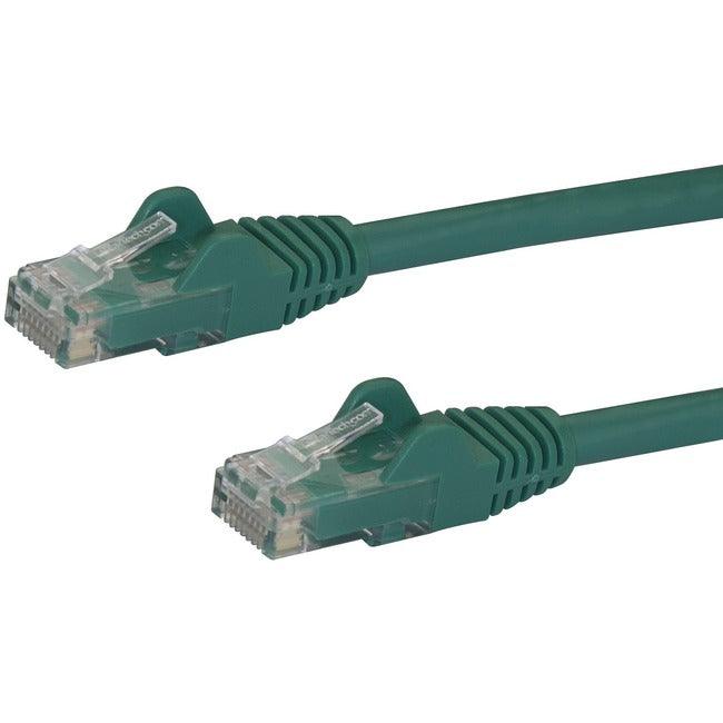 StarTech.com 14ft CAT6 Ethernet Cable - Green Snagless Gigabit - 100W PoE UTP 650MHz Category 6 Patch Cord UL Certified Wiring/TIA