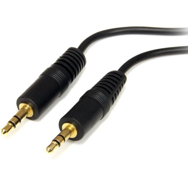 StarTech.com StarTech.com 6 ft 3.5mm Stereo Audio Cable - M/M - Audio cable - mini-phone stereo 3.5 mm (M) - mini-phone stereo 3.5 mm (M) - 1.8 m