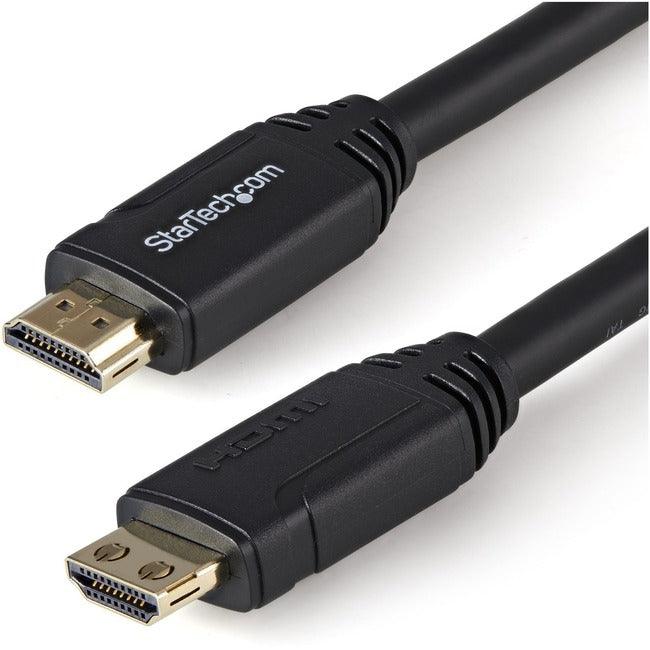 StarTech.com 10ft/3m HDMI 2.0 Cable, Gripping Connectors, 4K 60Hz Premium Certified High Speed HDMI Monitor Cable w/Ethernet, HDR10 18Gbps