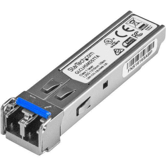 StarTech.com Cisco GLC-LH-SMD Compatible SFP Module - 1000BASE-LX/LH - 1GE Gigabit Ethernet 1GbE Single Mode Fiber SMF Optic Transceiver