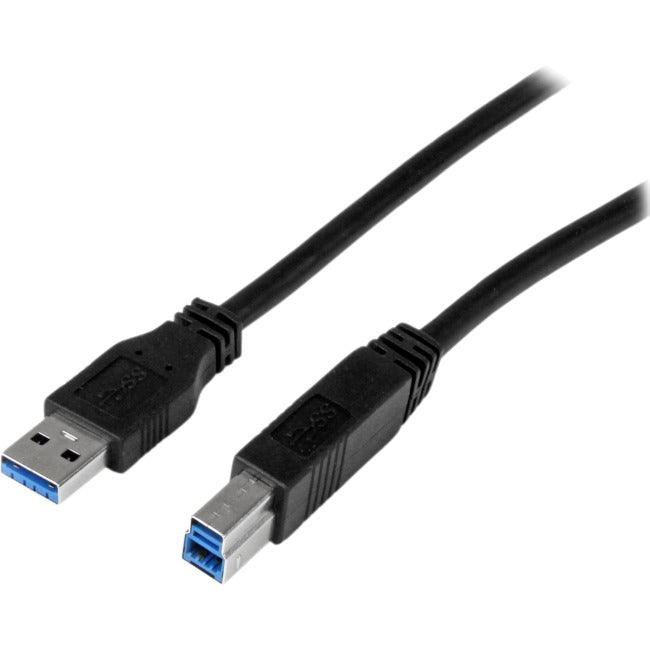 StarTech.com 1m (3ft) Certified SuperSpeed USB 3.0 A to B Cable - M/M