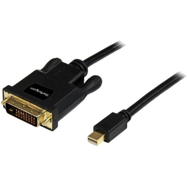 StarTech.com 10 ft Mini DisplayPort to DVI Adapter Converter Cable - Mini DP to DVI 1920x1200 - Black