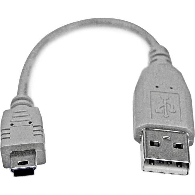 StarTech.com 6in Mini USB 2.0 Cable - A to Mini B