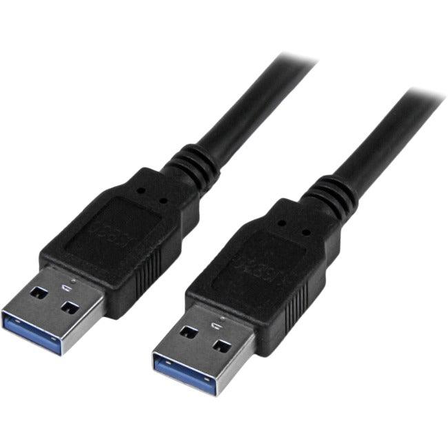 StarTech.com 6 ft Black SuperSpeed USB 3.0 Cable A to A - M/M