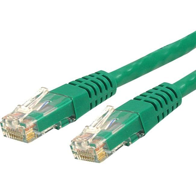 StarTech.com 4ft CAT6 Ethernet Cable - Green Molded Gigabit - 100W PoE UTP 650MHz - Category 6 Patch Cord UL Certified Wiring/TIA