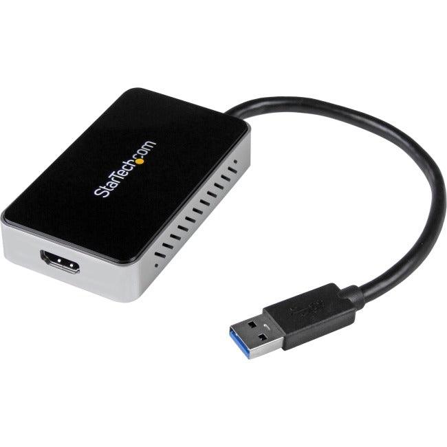 StarTech.com USB 3.0 to HDMI External Video Card Multi Monitor Adapter with 1-Port USB Hub - 1920x1200 / 1080p