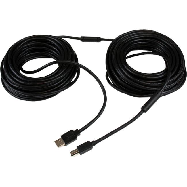 StarTech.com 20m / 65 ft Active USB 2.0 A to B Cable - M/M