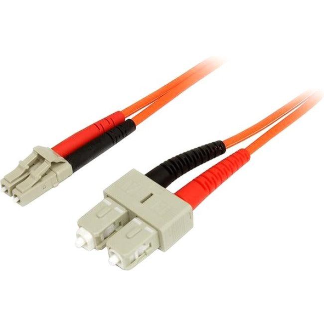 StarTech.com 3m Multimode 50/125 Duplex Fiber Patch Cable LC - SC