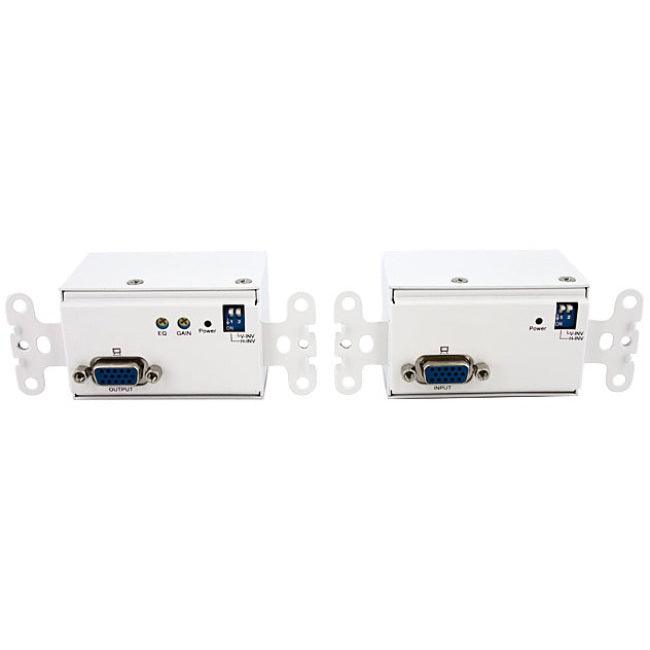 StarTech.com VGA Wall Plate Video Extender Transmitter and Receiver over Cat5