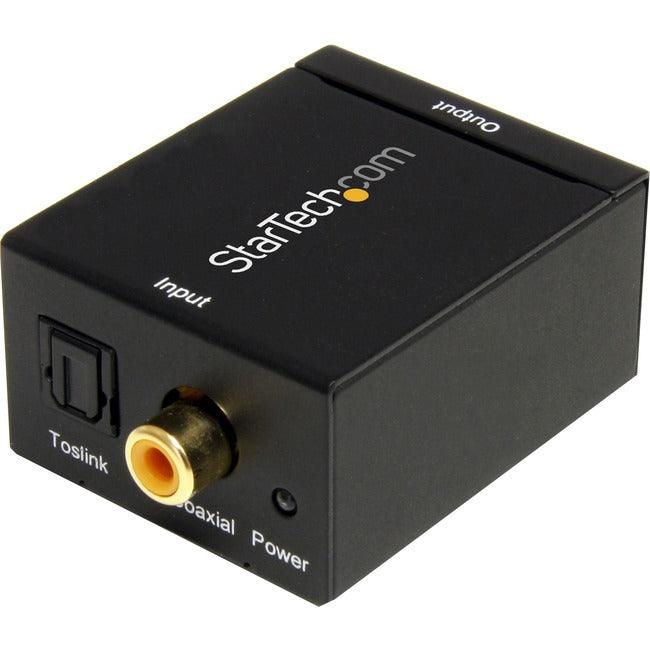 StarTech.com SPDIF Digital Coaxial or Toslink Optical to Stereo RCA Audio Converter