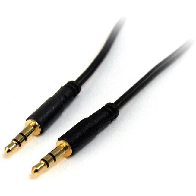 StarTech.com 6 ft Slim 3.5mm Stereo Audio Cable - M/M