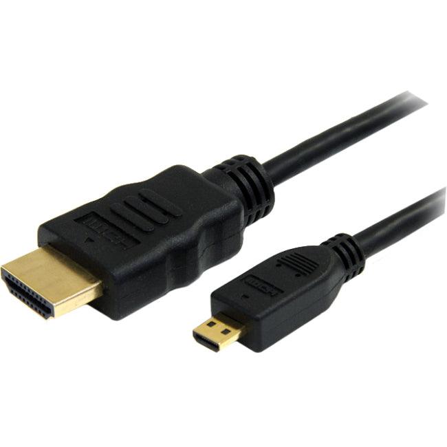 StarTech.com 3 ft High Speed HDMI® Cable with Ethernet - HDMI to HDMI Micro - M/M