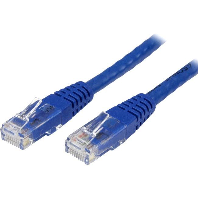 StarTech.com 20ft CAT6 Ethernet Cable - Blue Molded Gigabit - 100W PoE UTP 650MHz - Category 6 Patch Cord UL Certified Wiring/TIA