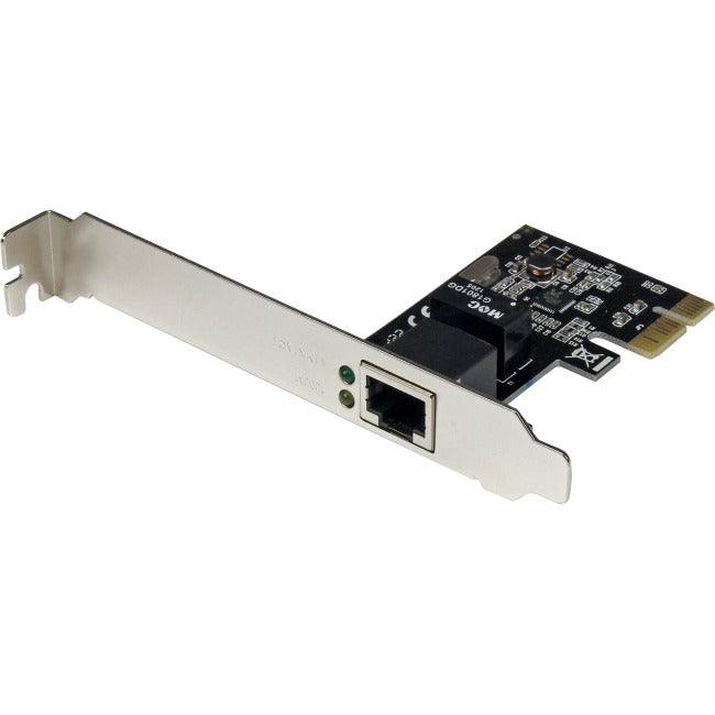 StarTech.com 1 Port PCI Express PCIe Gigabit Network Server Adapter NIC Card - Dual Profile