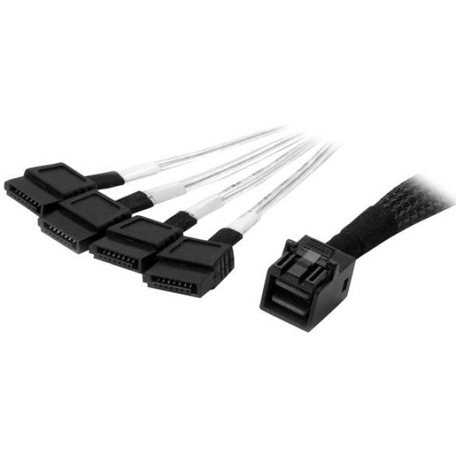 StarTech.com 1m Internal Mini SAS to SATA Cable - SFF-8643 to 4x SATA