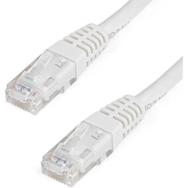 StarTech.com 4ft CAT6 Ethernet Cable - White Molded Gigabit - 100W PoE UTP 650MHz - Category 6 Patch Cord UL Certified Wiring/TIA