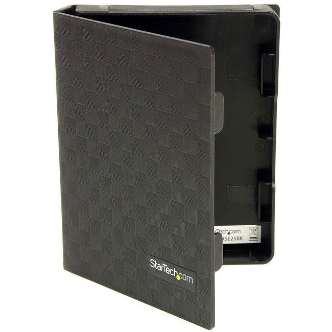 StarTech.com 2.5in Anti-Static Hard Drive Protector Case - Black (3pk)