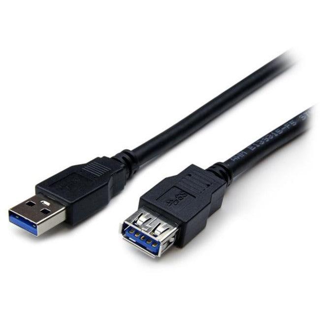 StarTech.com 2m Black SuperSpeed USB 3.0 Extension Cable A to A - M/F