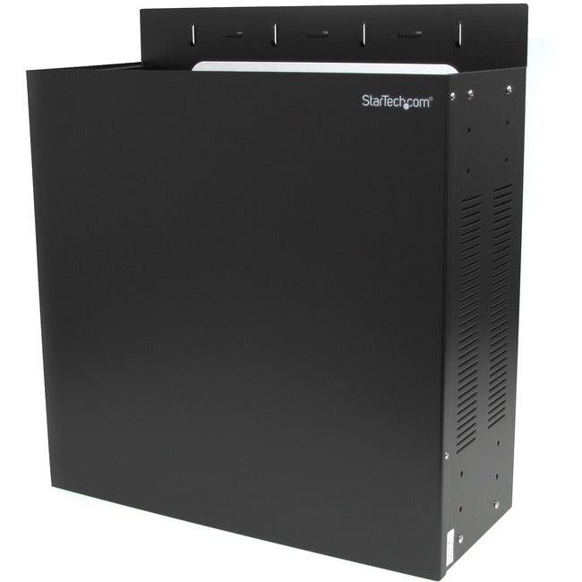 StarTech.com Wallmount Server Rack - Low-Profile Cabinet for Servers with Vertical Mounting - 4U