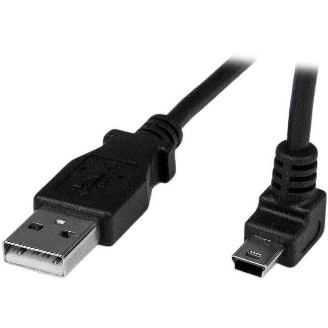 StarTech.com 1m Mini USB Cable - A to Up Angle Mini B