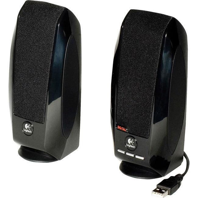 Logitech S-150 2.0 Speaker System - 1.2 W RMS - Black