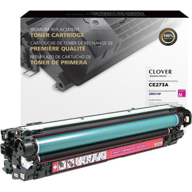 Clover Technologies Remanufactured Toner Cartridge - Alternative for HP 650A - Magenta